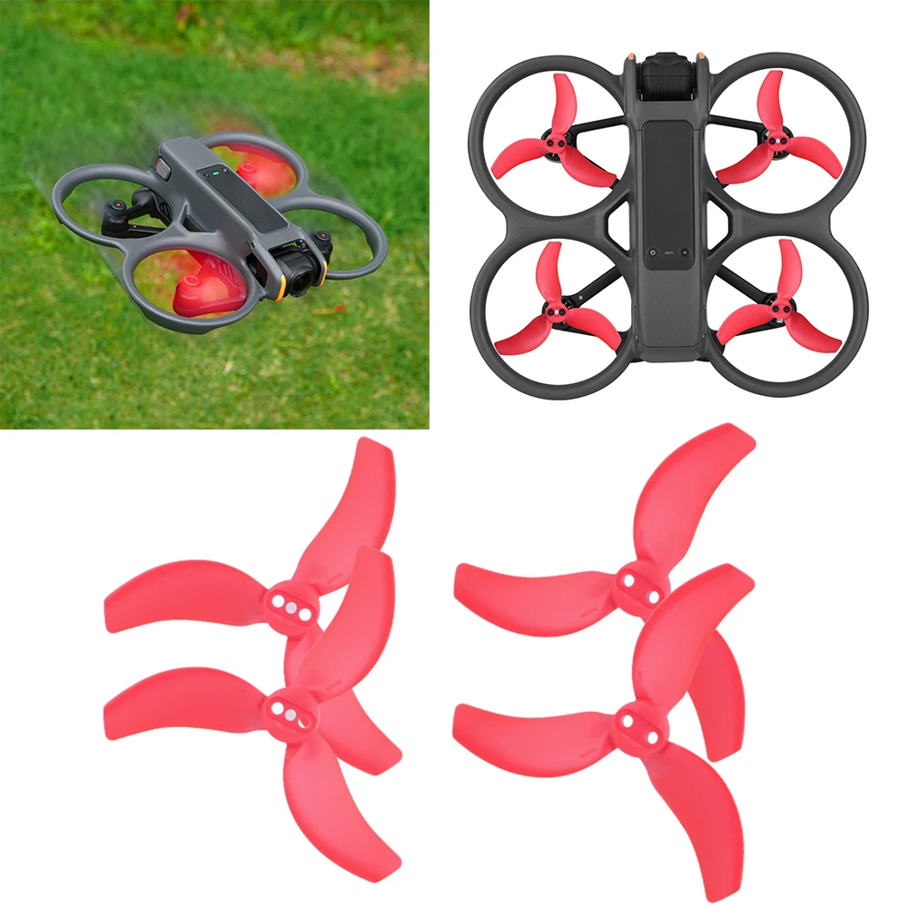 

Комплект из 2/4 пар винтов для дрона, сменные запасные части, лопасти пропеллеров с винтами и отверткой, для DJI Avata 2