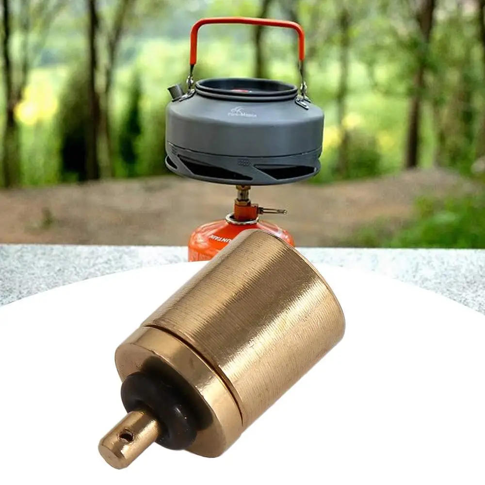 Inflate Butane Canister Gas Tank Outdoor Stove Gas Converter Head Stove Adapter Gas Burn-er Accessories Gas Refill Adapter