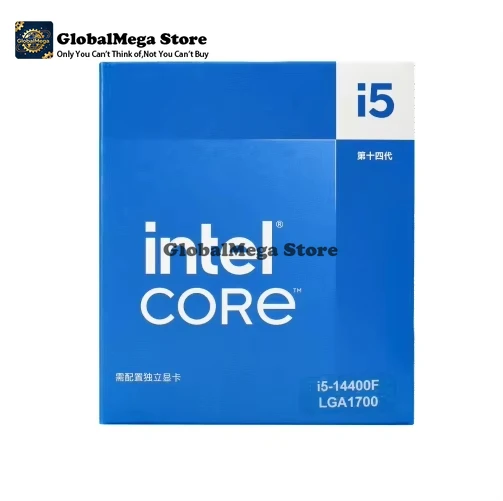 Processeur Core I5 14400F avec socket LGA 1700, 2,5 GHz, 10 cœurs, 16 threads, processeur informatique pour ordinateur de bureau