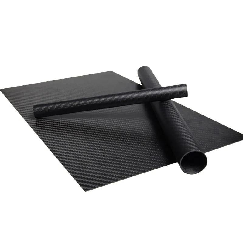 3K Full Carbon Fiber Plate Sheet High Strength Carbon Board Panel Thickness 0.2-4 mm For RC Composite Hardness Material