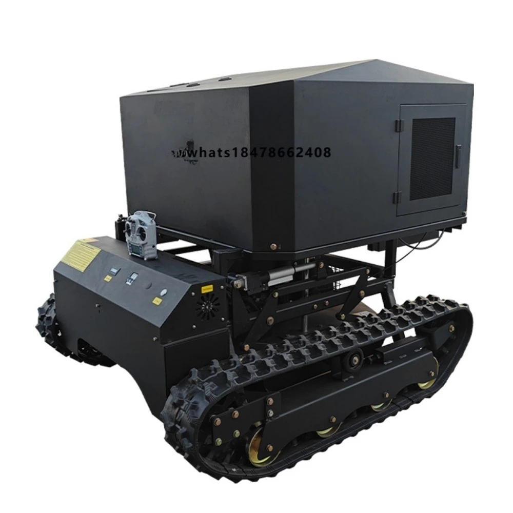 High Quality Remote Control Lawn Mower and Farm Orchard Sprayer Robot Mower for Agriculture