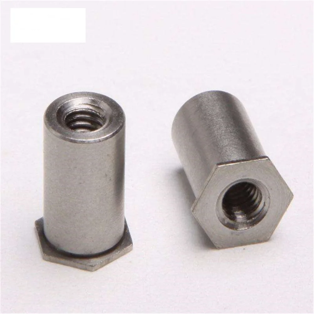 Imagem -03 - Self Clinching Crimped Server Cabinet Sheet Metal Bso-m518 Standoff Hex Rivet Blind Hole Spacer Threaded Bso-m5-18