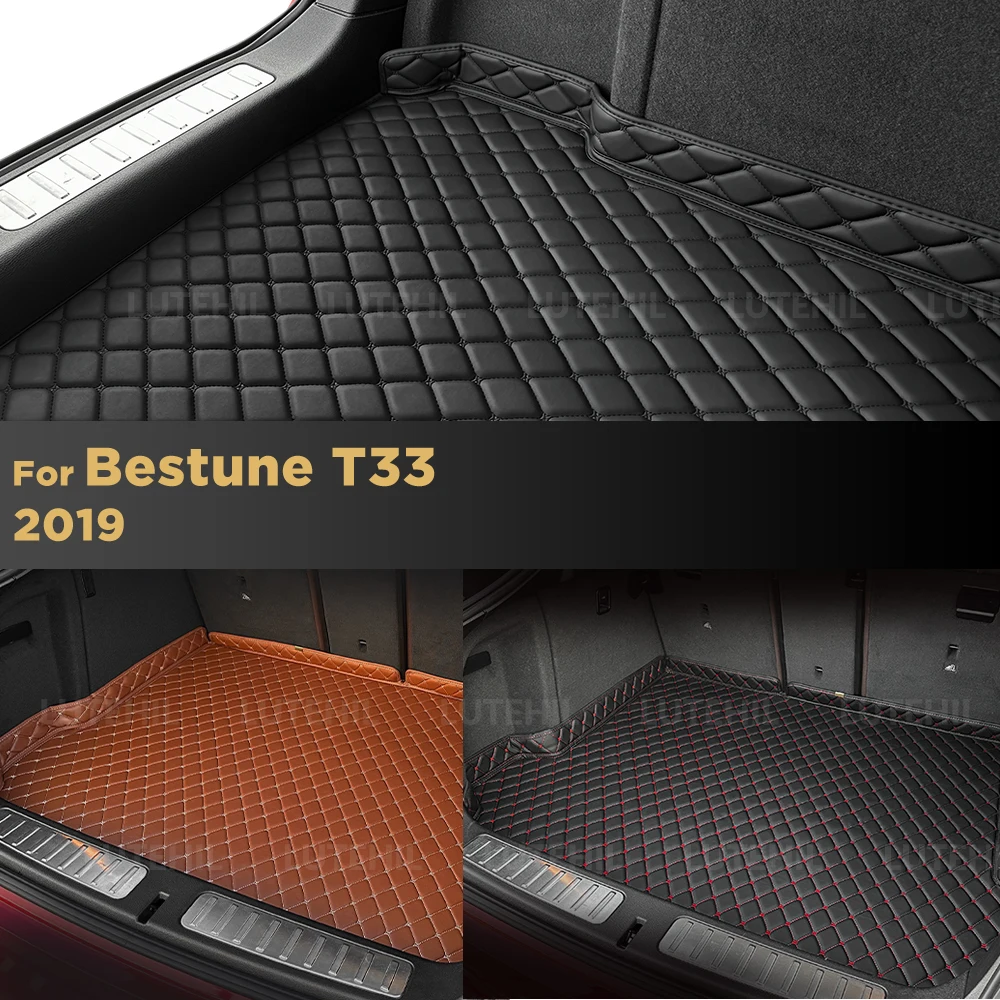 

For Bestune T33 2019 Car Trunk Mat Car Cargo Liner Protective Pad Interior Accessories