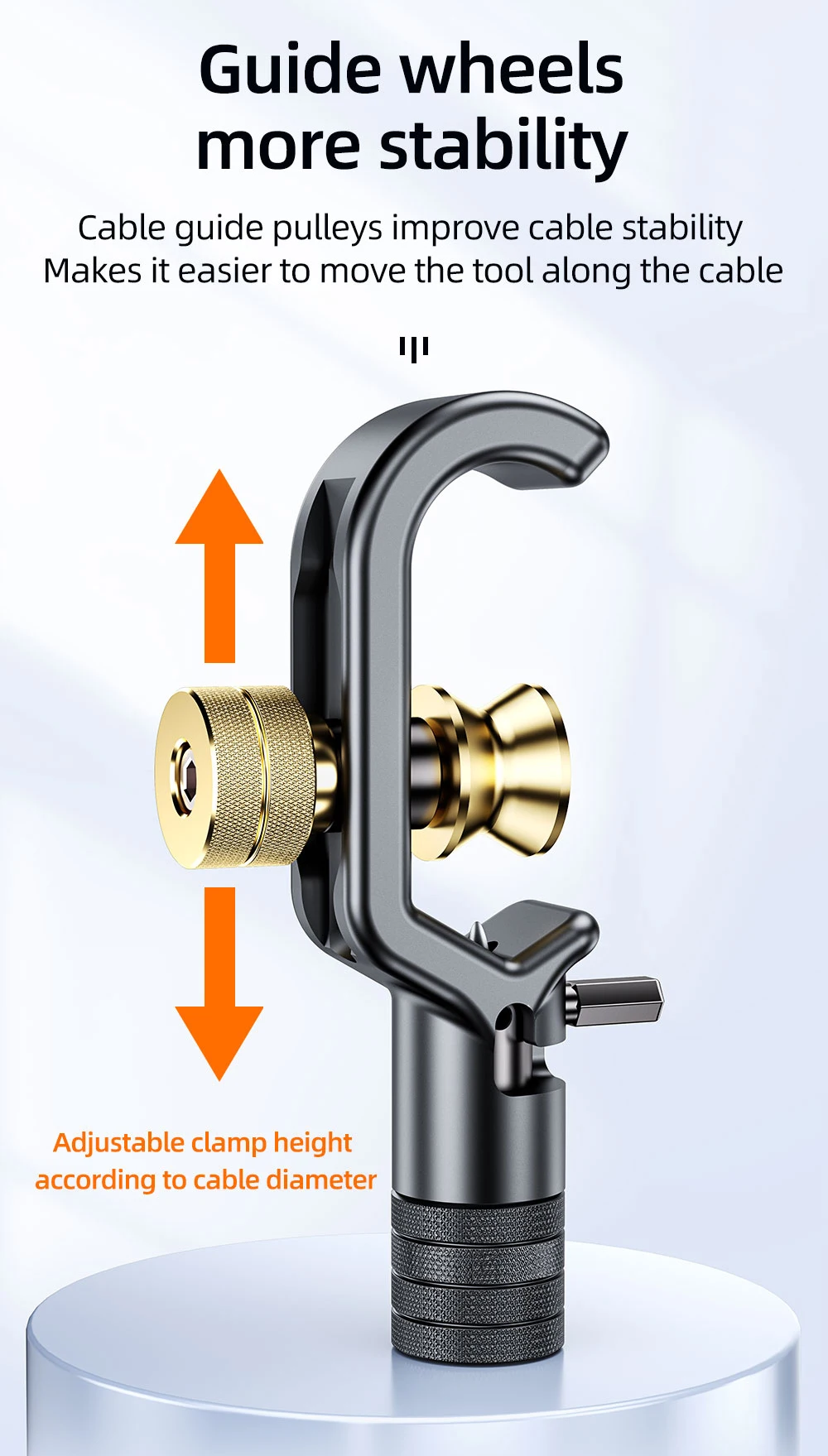 ZoeRax Glasfaser-Abisolierwerkzeug, gepanzerter Abisolierer, 4–10 mm und 8–30 mm, optischer Kabelschneider, Mantelschneider – Detail 3