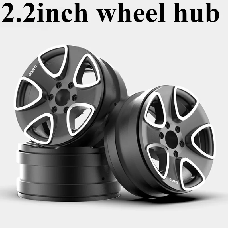 2.2-inch metal climbing car simulation wheels for RC Crawler Car TRX4 scx10 third generation Trx6 D12 Upgrade Accessories