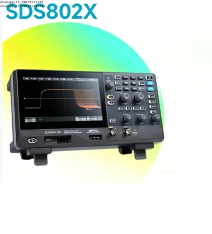 Dual 70M Bandwidth SDS802XHD Mini Portable Digital Multimeter and Oscilloscope Handheld Audio Device