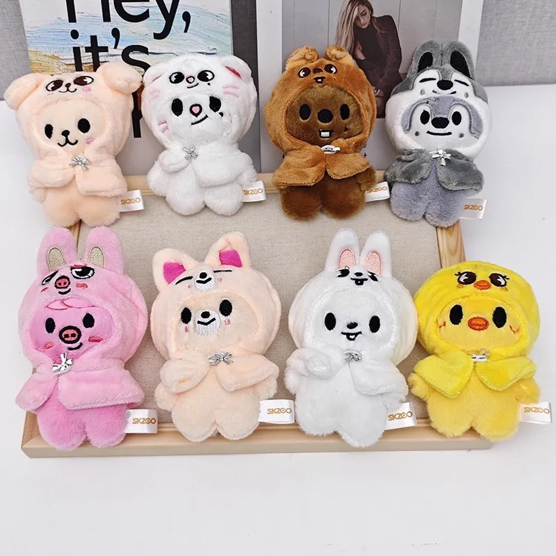 

Wolfchan Bangchan плюшевая игрушка 2025 Skzoo Seoul FM Field Week плюшевый брелок Stray Kids Leebit Felix PuppyM Dwaekki Kawaii Doll