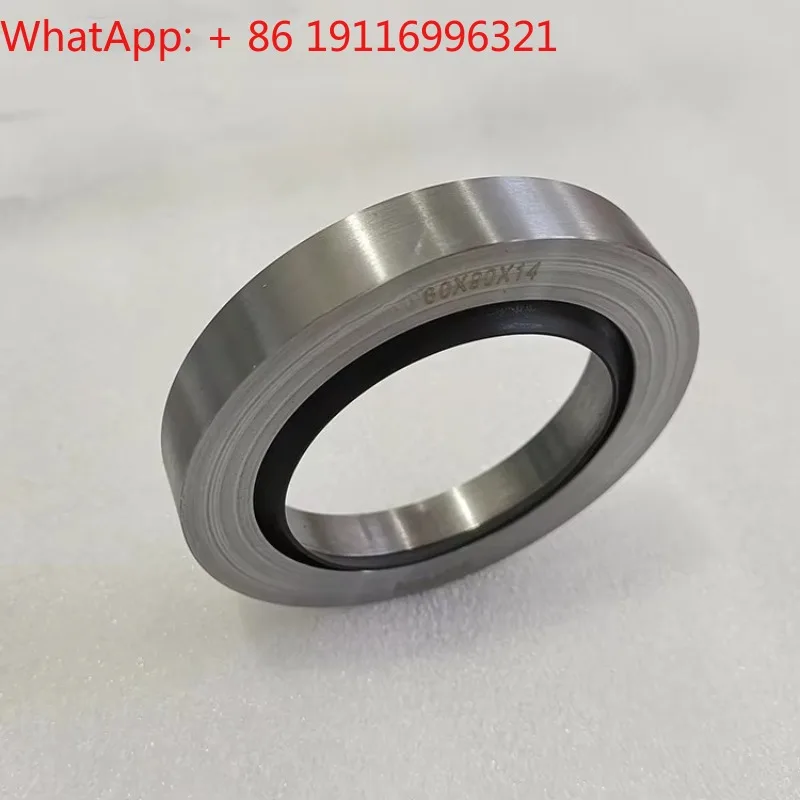 Customized single lip oil seal 60 * 90 * 14 metal air compressor parts