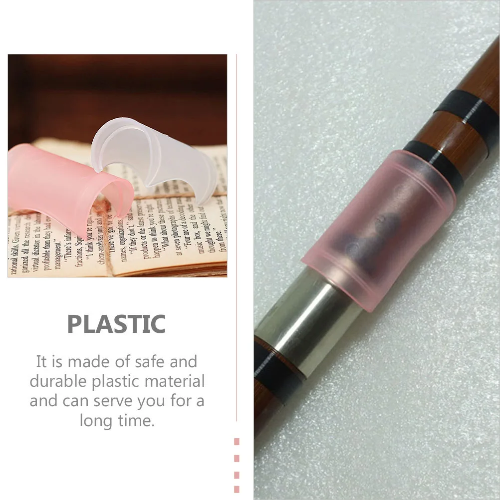 

5 Pcs Dimo Protective Cover Practical Flute Protectors Accessories Portable Film Covers Abs Plastic Creative