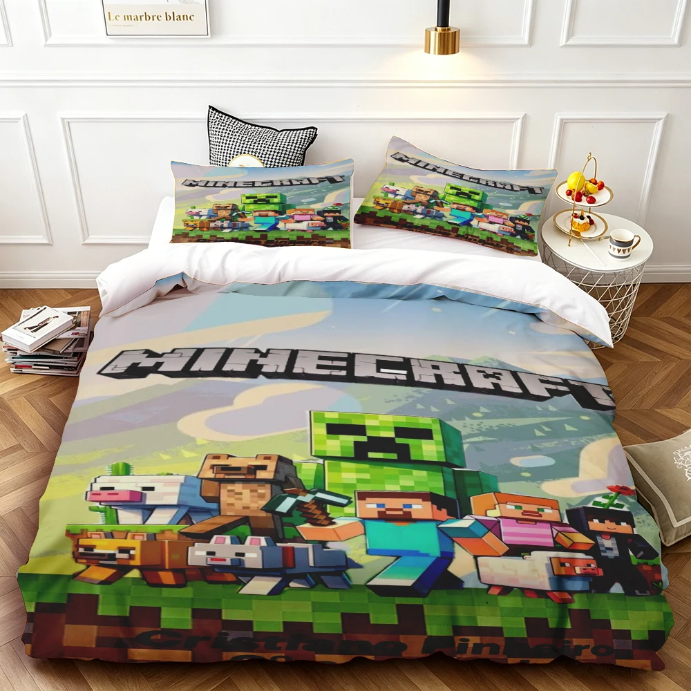Set Penutup Selimut Minecraft  - Anime Merchandise Demon Slayer ulasan dan harga