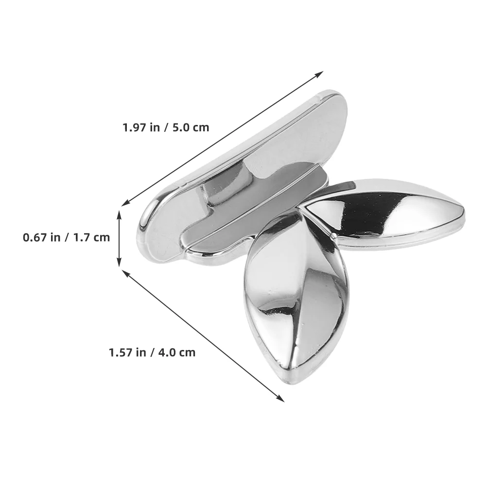 Butterfly Toilet Lid Lifter Acrylic Lavatory Seats for Travel Supplies Wall Hanging Hook