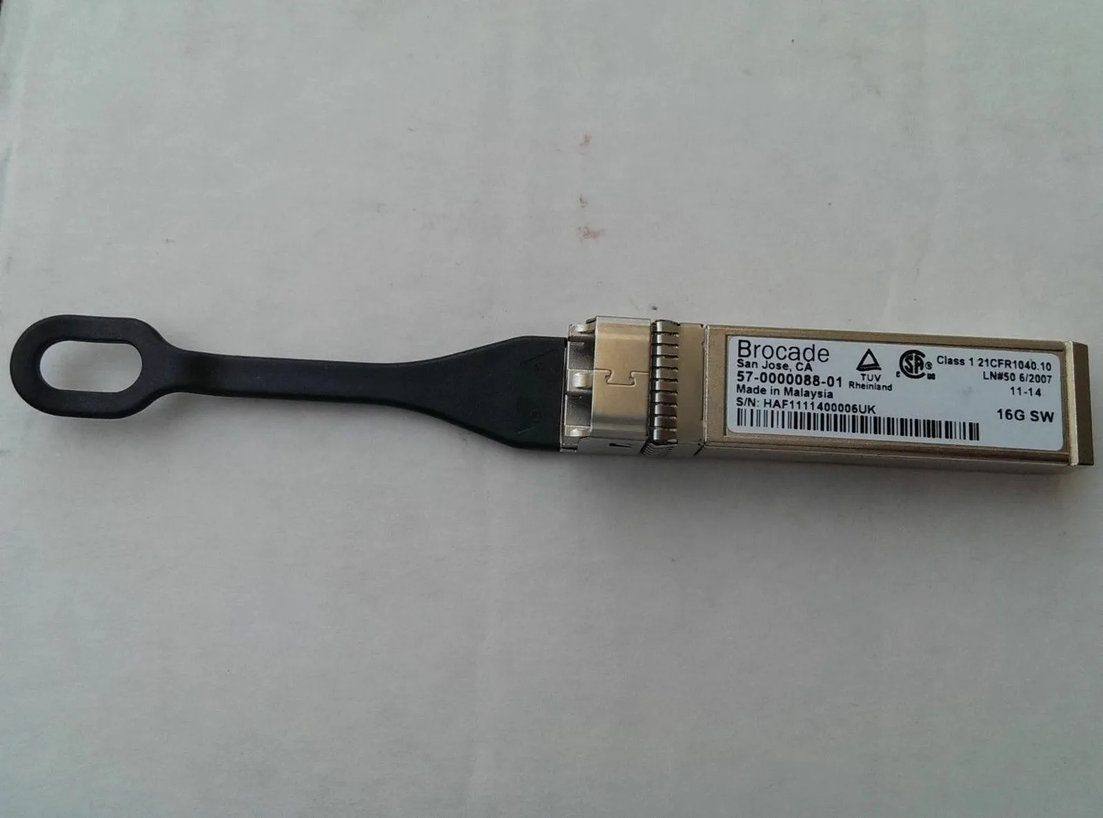 โมดูลสำหรับผ้า57-0000088-01 16G SW 850nm SFP +