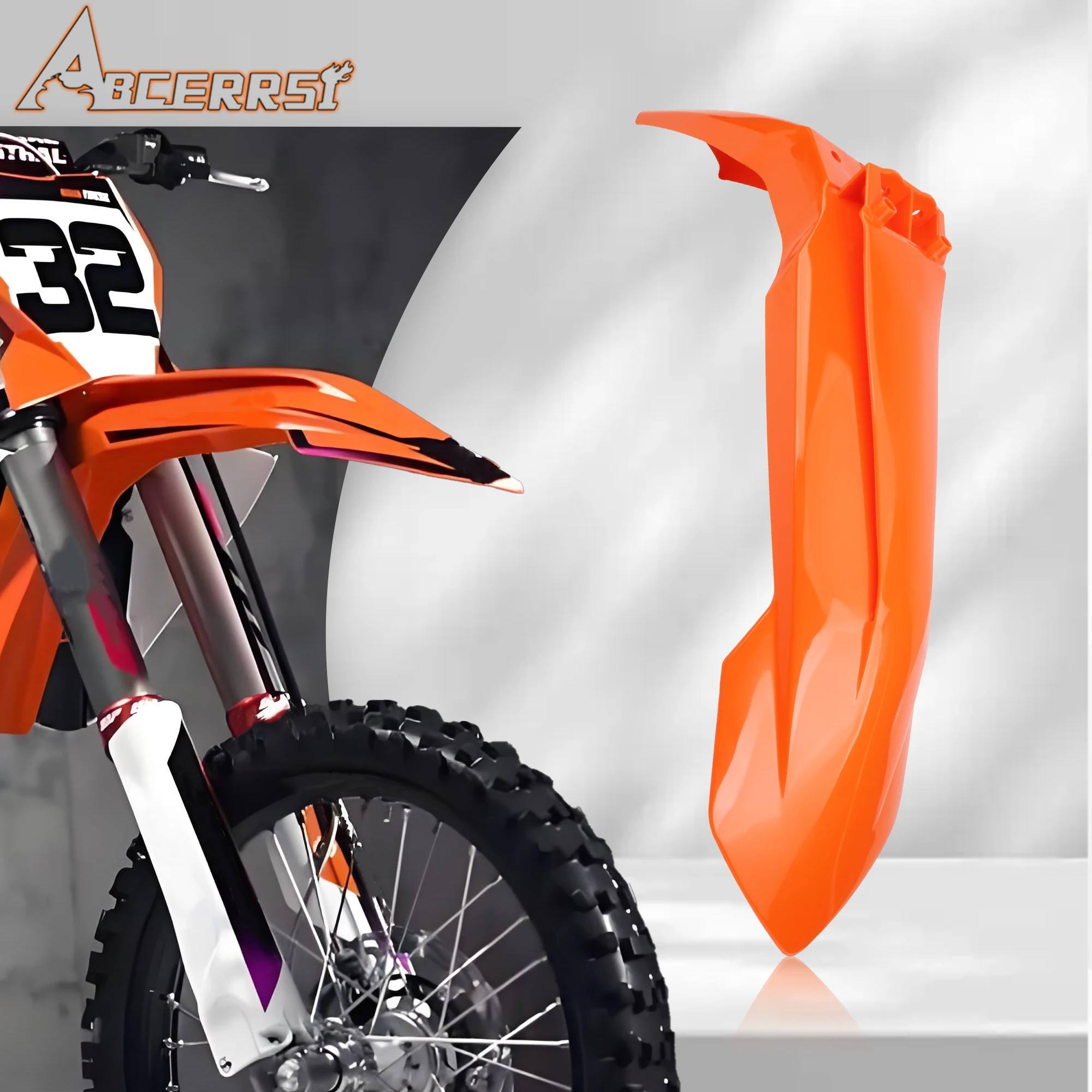

For KTM XC SX EXC XCW XCF EXCF SXF XCFW 150 250 300 350 450 500 2019-2023 Motorcycle Front Fender Enduro DirtBike Modified Parts
