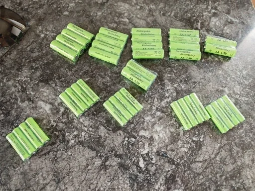 

Li-ion AA and AAA Rechargeable Batteries USB Lithium-ion 3400mWh 1.5V AA Rechargeable Battery+800mWh 1.5V AAA Battery