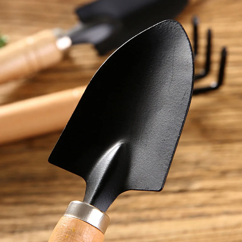 

6pcs 2 Sets Portable Gardening Tools Set Household Garden Tool Kit With Wooden Handles Lightweight Durable For Digging