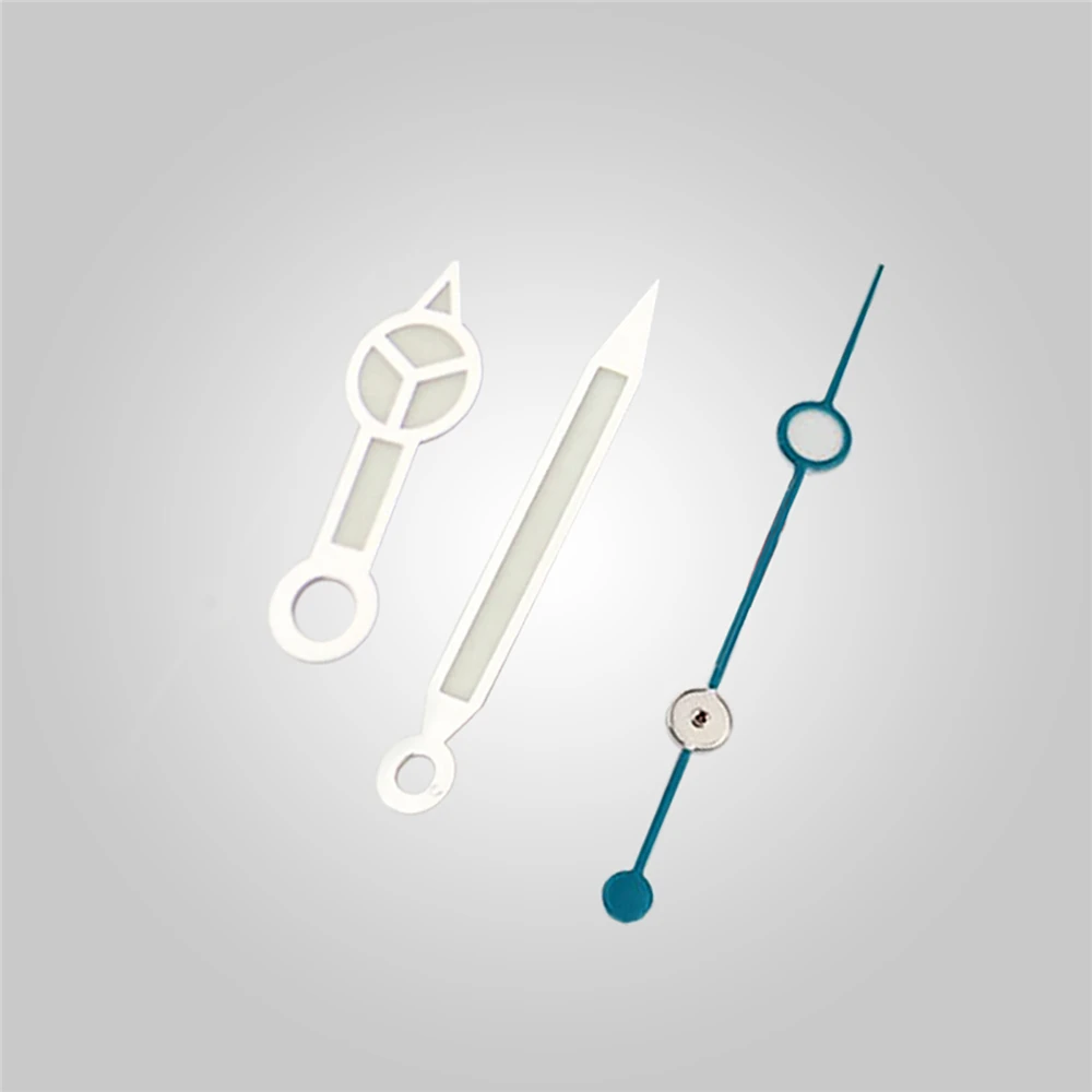 시계 바늘 교체용 야광 바늘 미요타 8215 8205용 바늘 민주 2813 3804 무브먼트 시계 포인터 액세서리