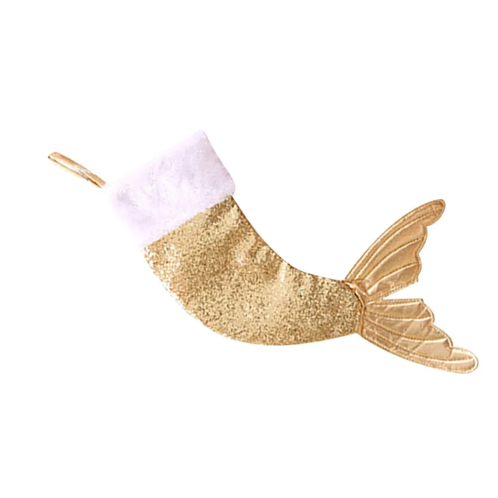 

Christmas Stockings Bag Tail Stockings Bag Christmas Stockings Gift Pouch Children Gift Bag for Party