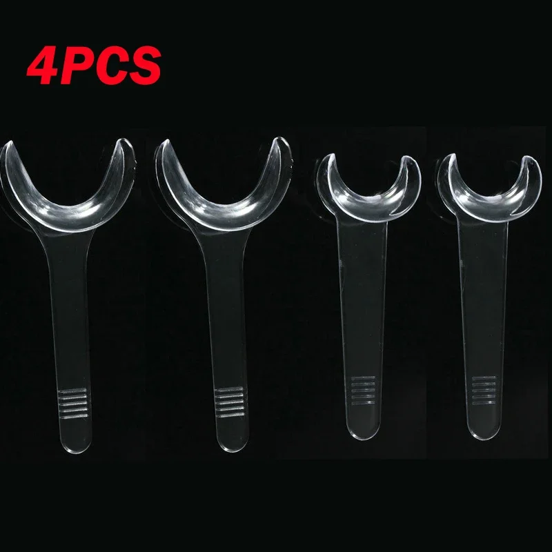 

4pcs Mouth Opener Dental Retractor Lip T-Shape Cheek Mouth Lip Opener For Clinic Oral Care