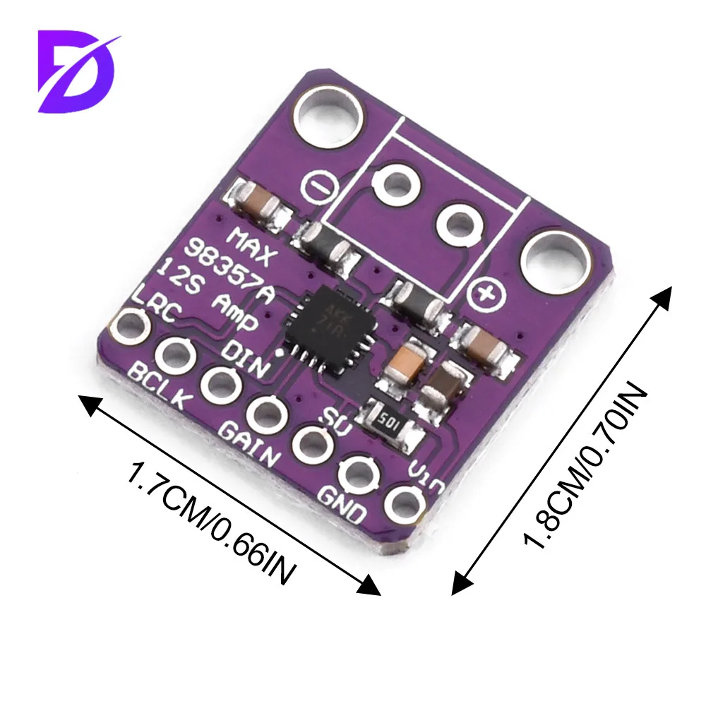 5 Stuks/1 Stuks Lot Max98357 I 2S Audio Versterker Module Audio Versterkers Filterloze Klasse D Versterker Ondersteunt Esp32 Raspberry Pi