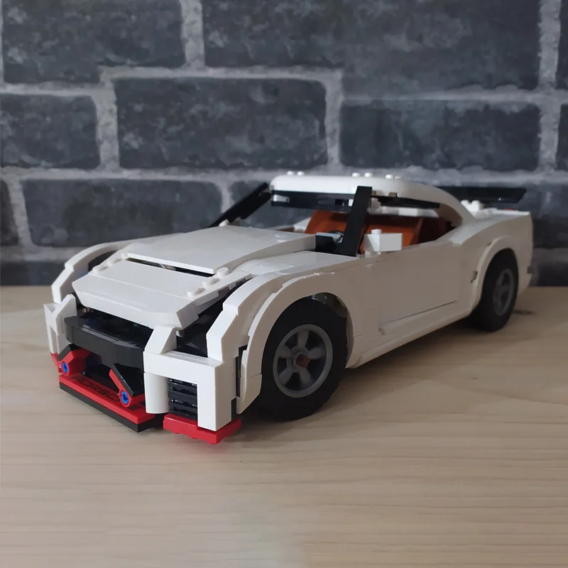 NEW Creative Expert The Iconic Japanese GT-R R35 Racing Sport Cars MOC Building Blocks Assemable DIY Super Racing Toys Gifts