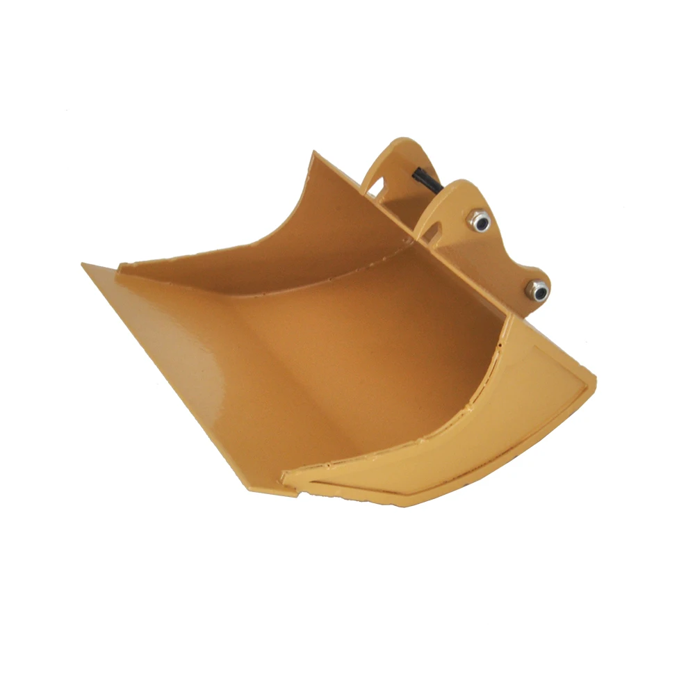 RC Nieuwe Metalen Brede Platte Graafmachine Emmer voor Doube E EC160 E010 E111 HUINA 1592 1535 1550 1580 1593 1594 1599 RC Graafmachine Onderdelen