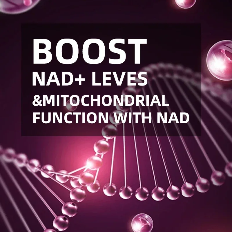 Nad+ Booster, Nicotinamida Ribósida, Energía Natural, Longevidad y Celular