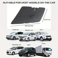 Automobile Sunshade Front Windshield Sun-proof and Heat-insulating Car Curtain Baffle Cover Foldable Car Interior Products Amagi 5