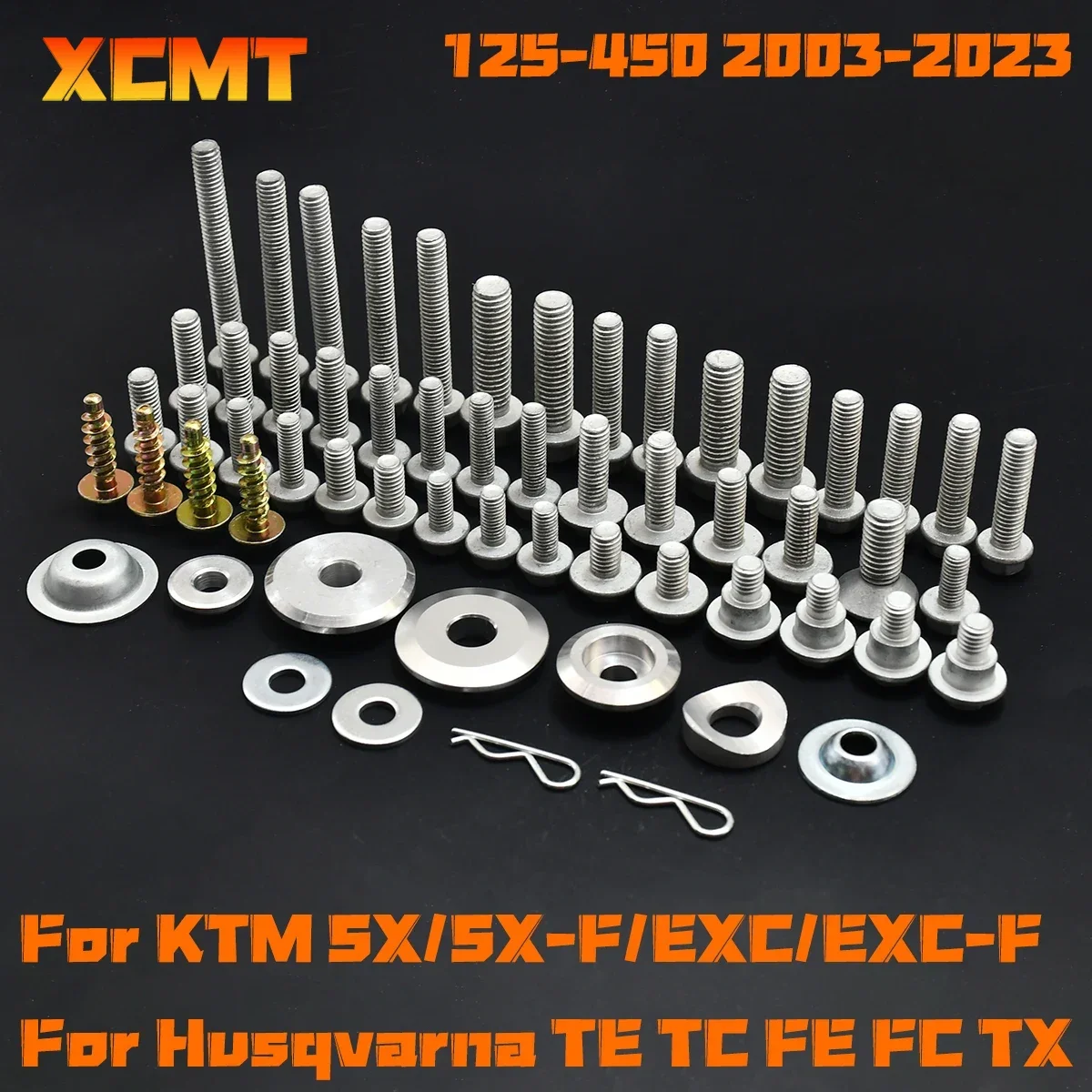 Motorcycles Fairing Fender Screw Bolt Kit Set For KTM  EXC EXC-F SX SX-F XC XCW 125 150 200 250 300 350 450 500 530 2003-2023