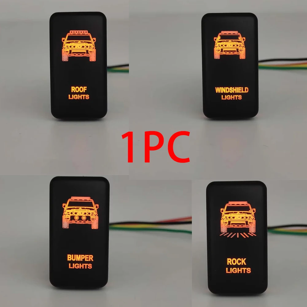 

Car Bumper Lights Roof Lights Switch Button with Wire for Land Cruiser Hilux Prado 120 FJ CRUISE LC76 REIZ 2006-2009