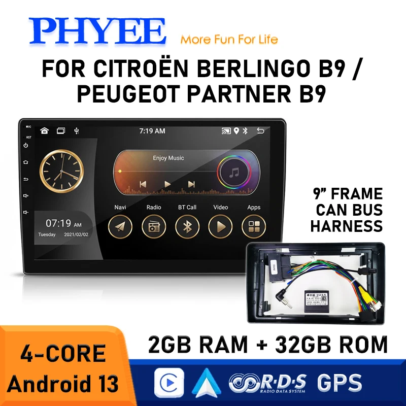 2 Din 9" Android Ca…