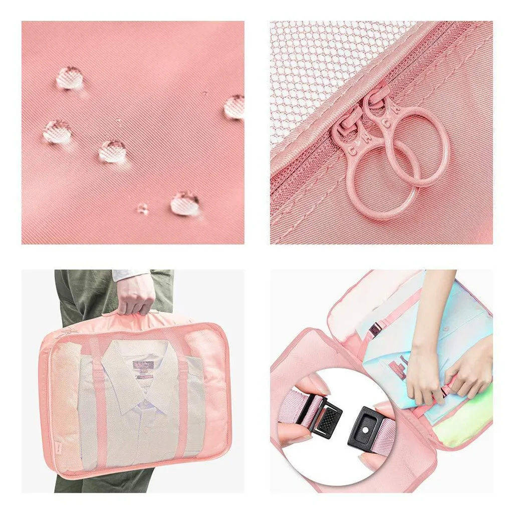 Reisegepäck-Organizer, wasserdichte Schuh-Aufbewahrungstasche, praktische Verpackungsbeutel, Aufbewahrungsorganisatoren, Organisatoren, Rangement Access