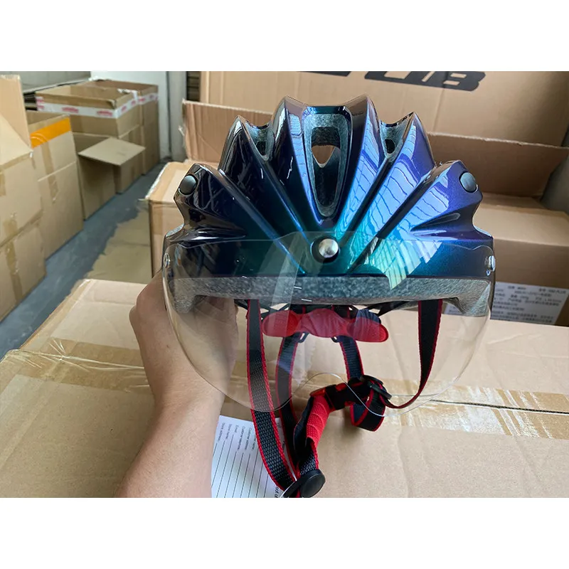 GUB Helmet Glasses Casco Ciclismo For Helmet K80/K90/City-Play Bicycle Helmet Lens Magnetic Helmet Goggles Replacement Lens