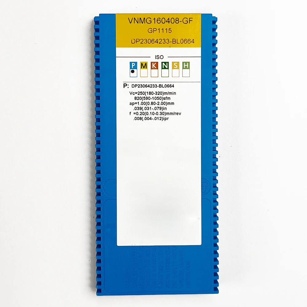 HUAZHICHUN VNMG 160408 -GF GP1115 Ferramenta de fresa de inserções de carboneto