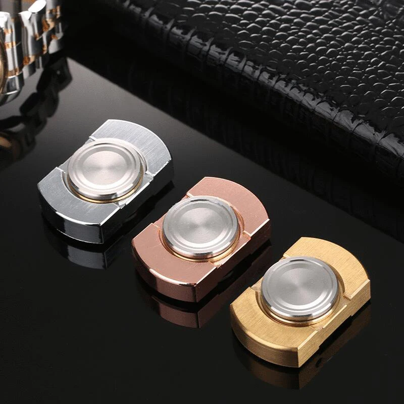 

Yonikoko Small Magic Block Advanced Metal Fingertip Finger Gyro Adult Decompression Artifact EDC Technology Toy Spinner