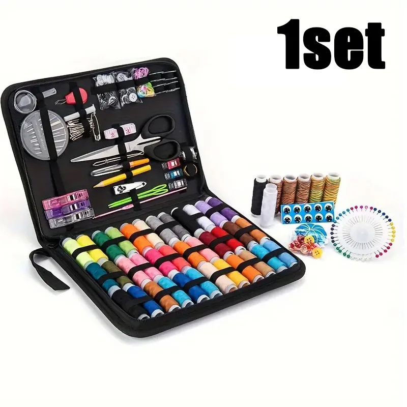 1-Pack Deluxe Sewing Kit - Holiday Costume Repair & Christmas Stocking Fixing Emergency Set