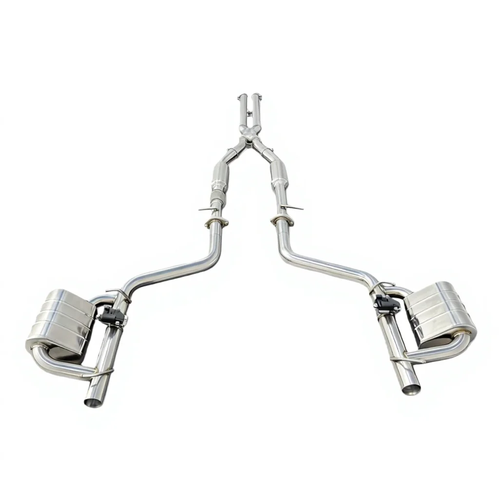 

High-Performance Catback Exhaust For Dodge Challenger SRT 3.6L 6.2L (2015-2023) - SUS304 Stainless Steel Direct Bolt-On