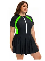Plus Size Swimwear Woman 2026 One Piece Swimsuit Tummy Control Bathing Suit Beachwear - Image 6