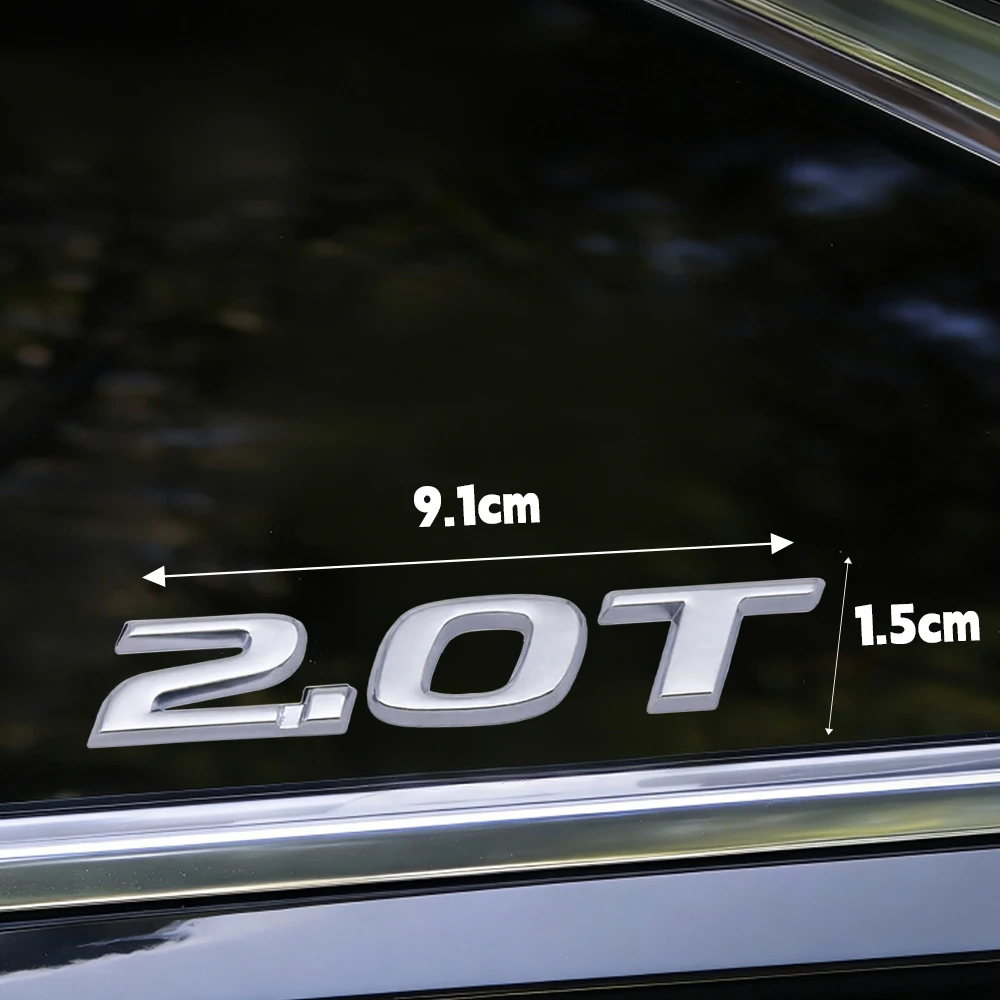 

3D металлическая наклейка на автомобиль 2,0 т SPORT задний значок эмблема для CR-V Civic Accord модификация украшения автомобиля аксессуары наклейка на багажник кузова