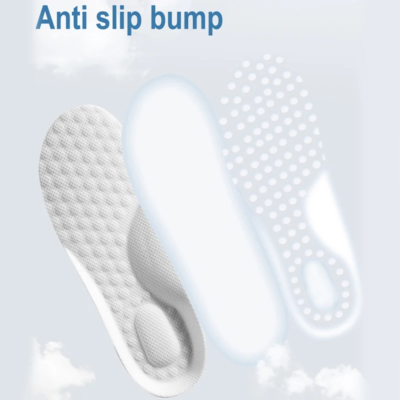 Kids Memory Foam Insoles Breathable Sweat Shock Absorbant Shoes Pads Light Weight Deodorization Sport Childrens insole