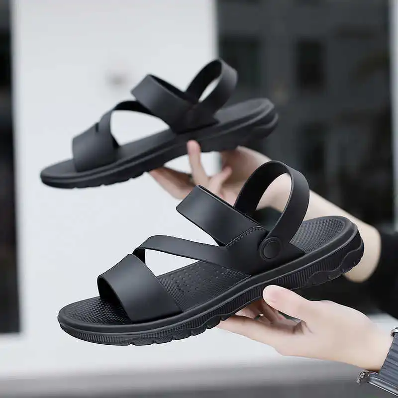 

Нескользящие мужские летние брендовые кроссовки без задника, повседневные мужские ботинки, черные туфли, баскетбольные мужские спортивные кроссовки, оригинальные Tenys