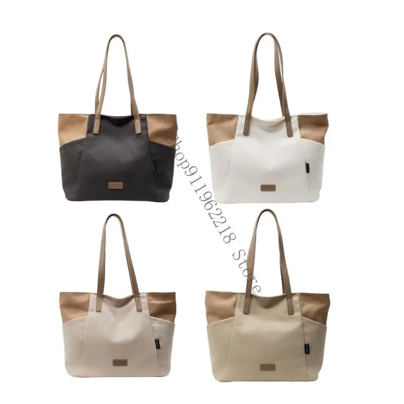 

Practical Commuters Shoulder Bag Canvas Underarm Bags For Office And Daily Use 066F