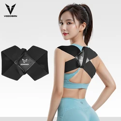 Updated Posture Corrector for Women and Men Adjustable Upper Back Brace for Clavicle Support Shoulder Posture Correction