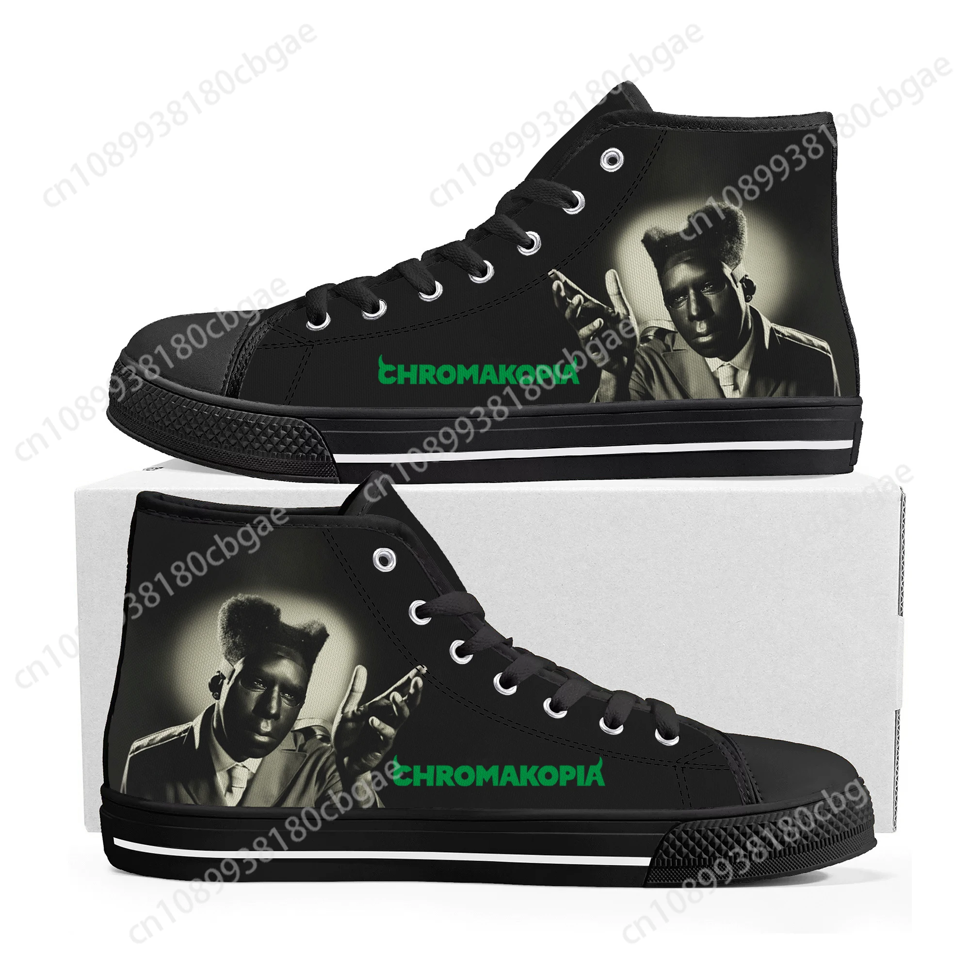 

Tyler The Creator Chromakopia shoes High Top Sneakers Mens Womens Teenager Canvas Sneaker couple Casual Shoe Customize Shoes