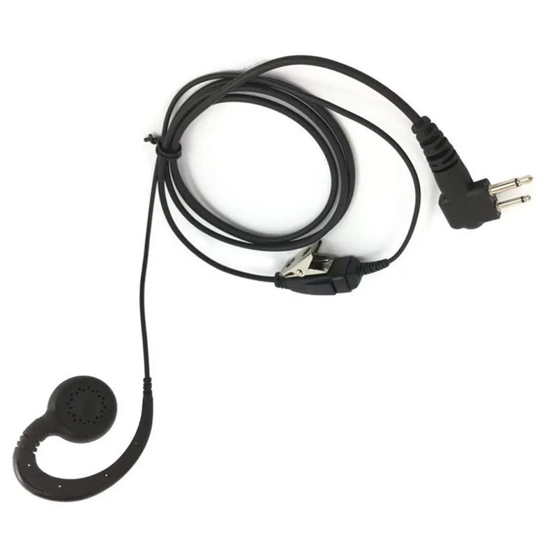 

C-shaped swivel earpiece, PTT mic headset, for Motorola radio, cp100, cp200d, cls1110, cls1410, ep450, gp308