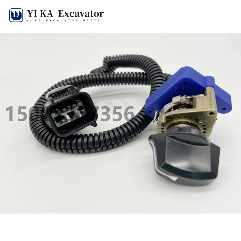 For Liugong excavator LG915 920D 925D 922D 923C D throttle knob refueling gear switch