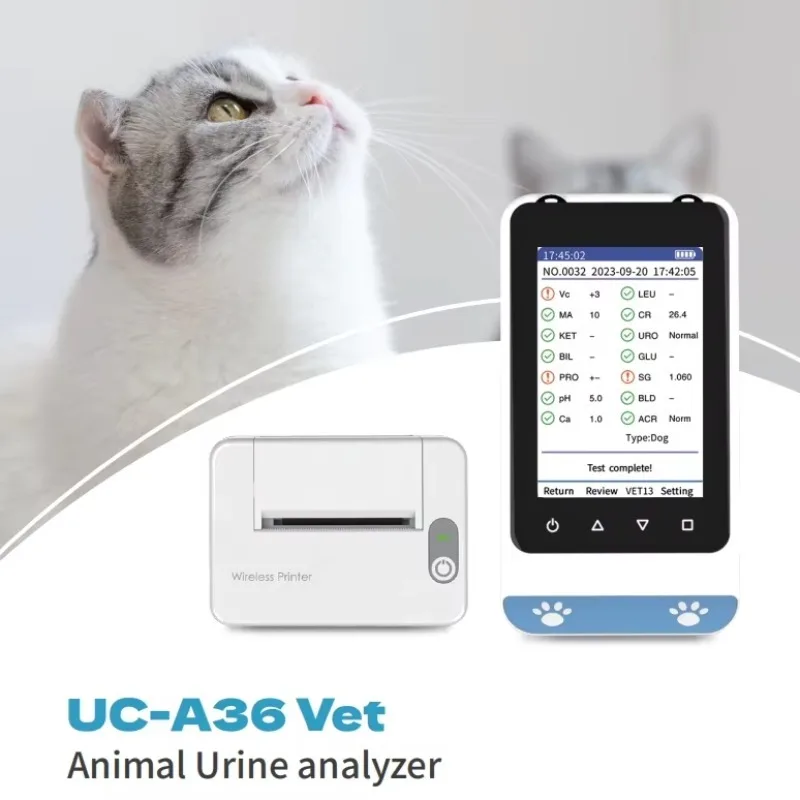 UC-A36 Vet Professional Pet Animal Clinical Chemistry Urine Test  Equipment Analyzer System Veterinary Urinalysis Analyzer