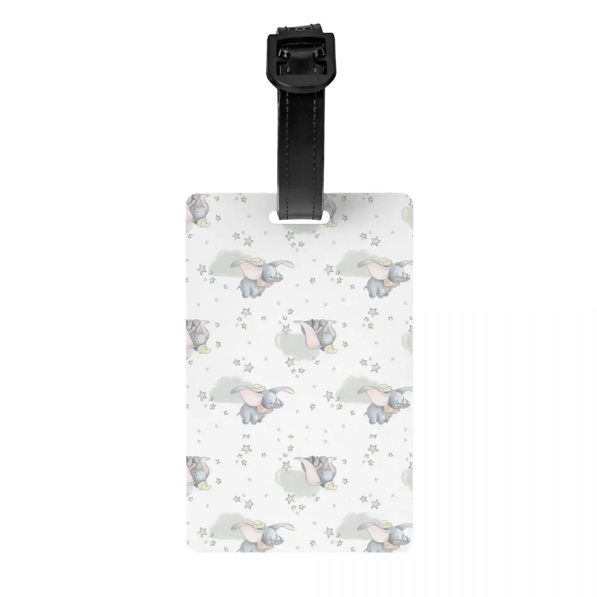 Dumbo Cartoon Pattern Luggage Tag Baggage Tags Privacy Cover ID Label