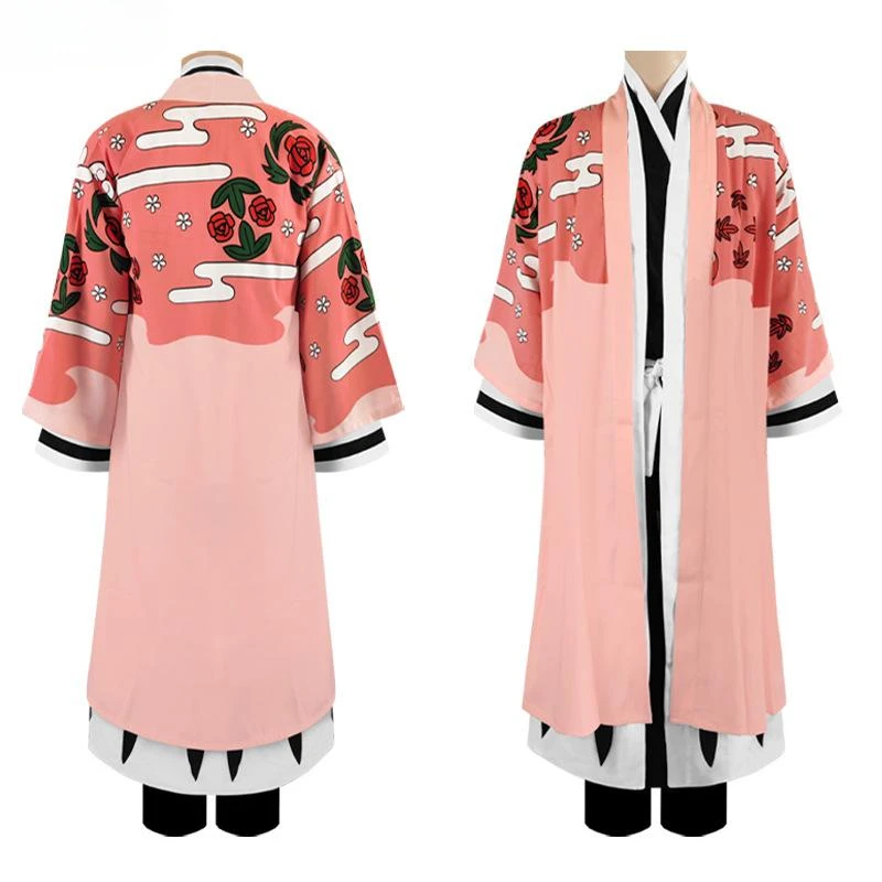 Anime Bleach Thousand Year Blood War Arc Kyoraku Shunsui Costume Cosplay