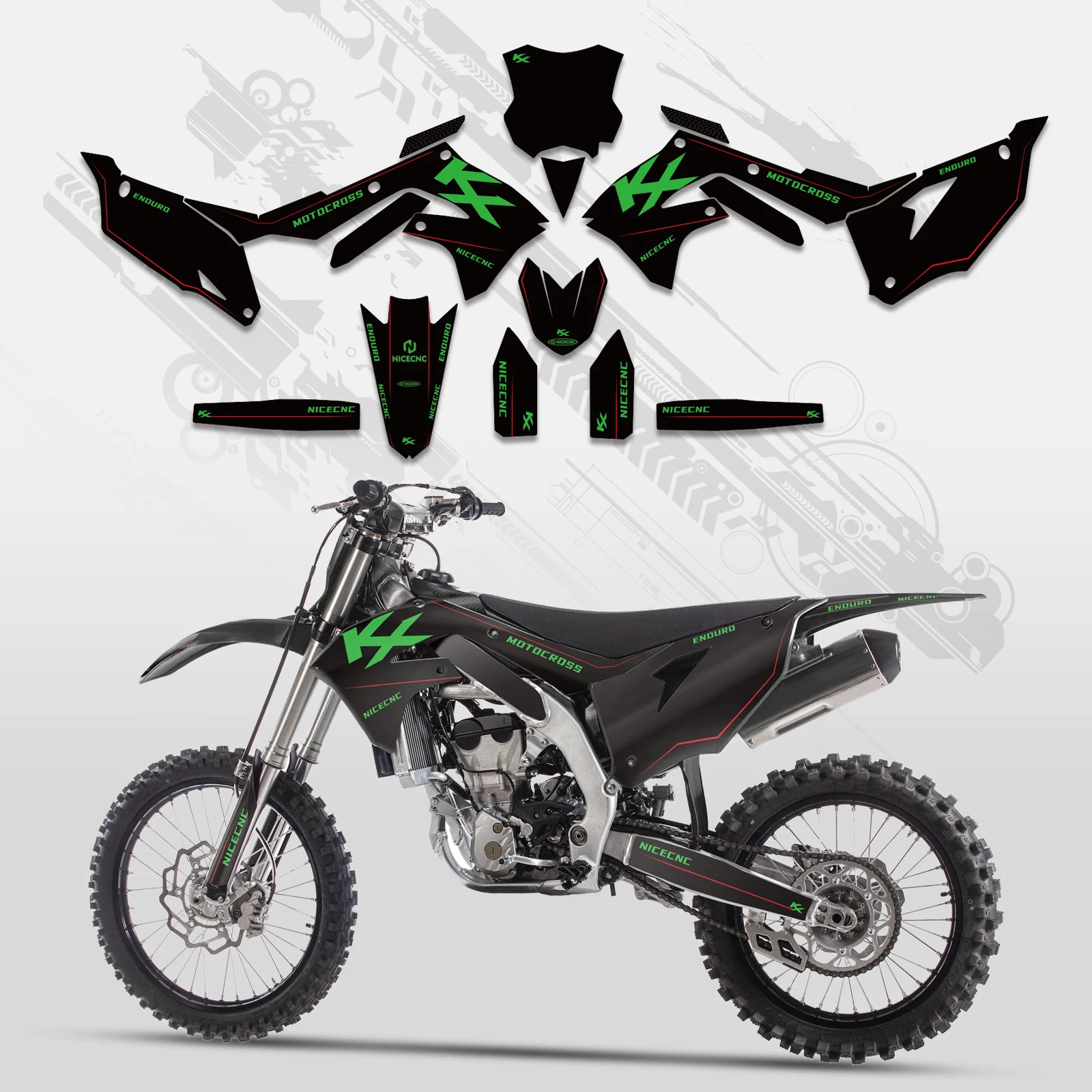 nicecnc-para-kawasaki-kx250f-kxf-250-2021-2023-kx450f-kxf-450-2019-2023-adhesivo-decorativo-con-graficos-para-motocicleta-personalizable