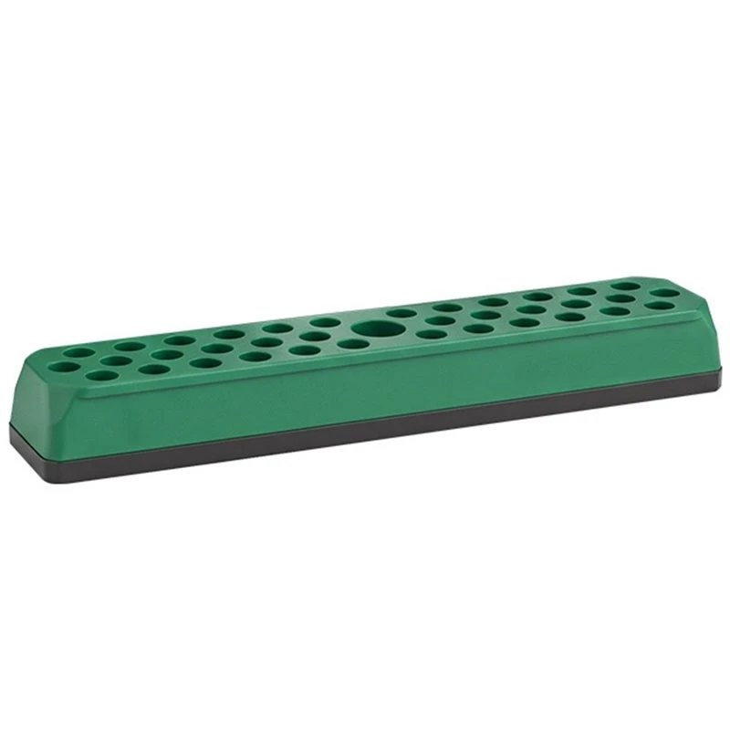 A02M-Magnetic Screwdriver Holder 36 Holes For 1/4 Inch Hex For Tool Storage Organizer For Toolboxes Wheels Stack Drill Bit Box